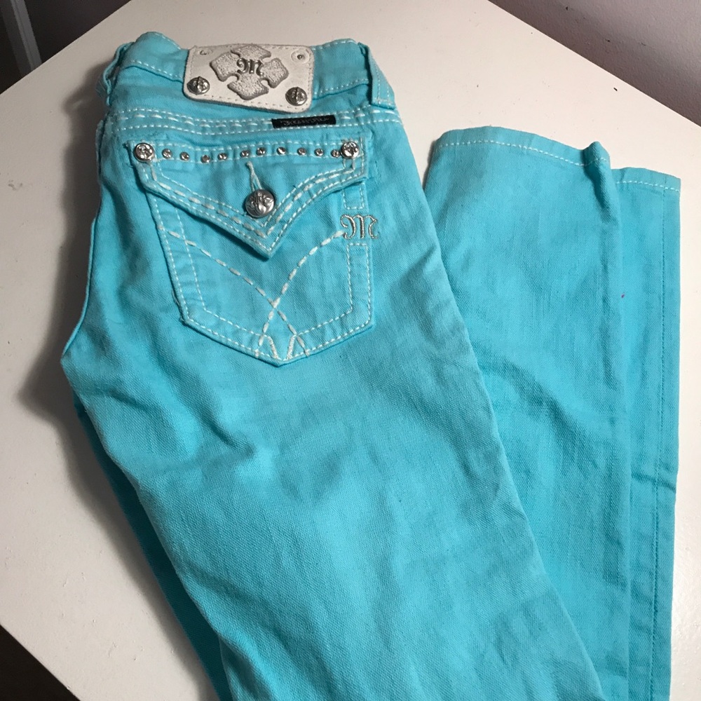 Blue miss me jeans